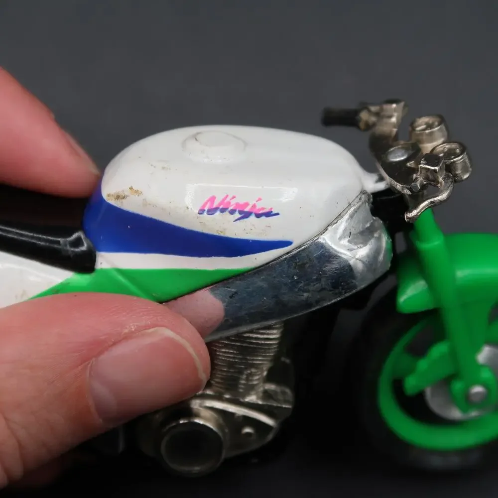 Road Champs Diecast Kawasaki Ninja Motorcycle 1993 Incomplete Motorsports Vtg